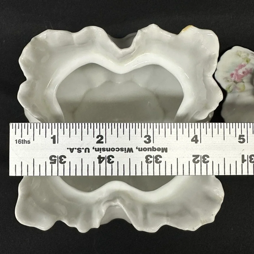 Reinhold Schlegelmilch (RS) Prussia 'Hidden Image' Lidded Sugar Bowl, Antique‎